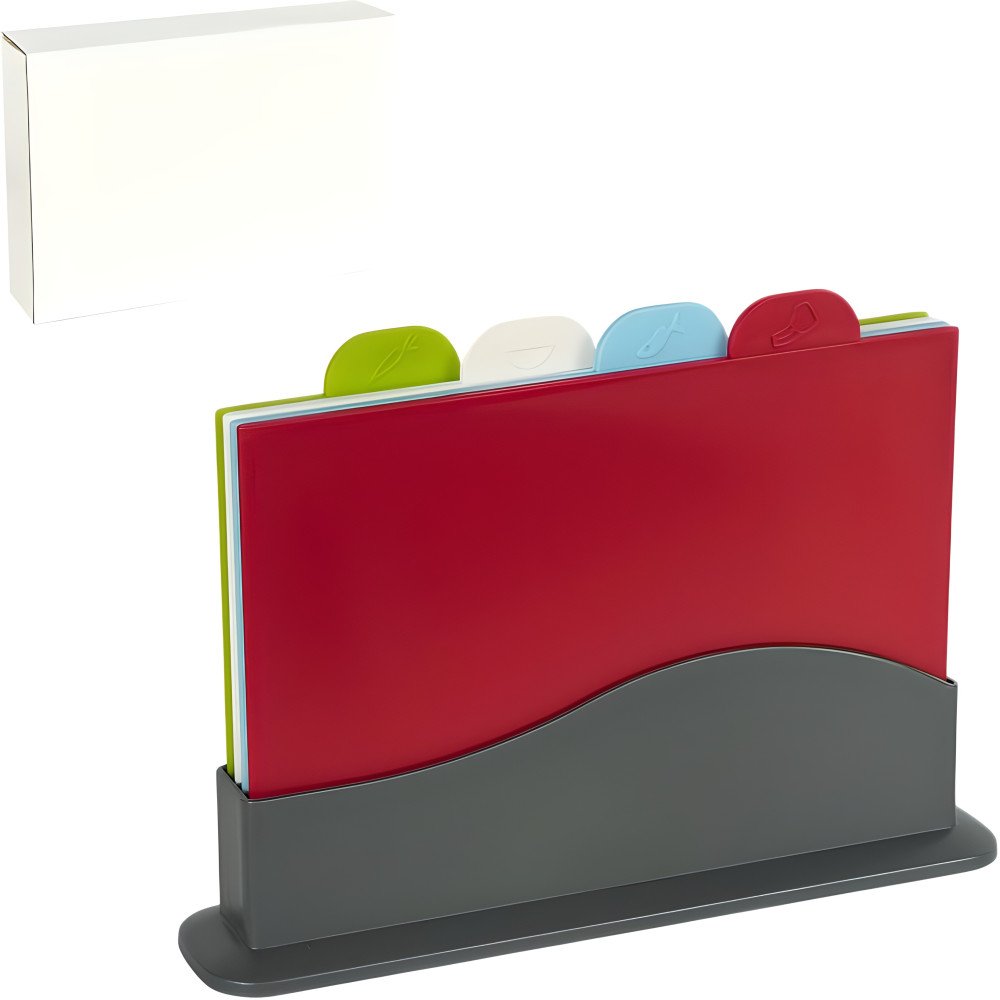 Набор разделочных досточек прямоугольные 4 шт 27 см х 19 см