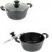 Кастрюля 2л D20см с мраморным антипригарным покрытием Hot Chef