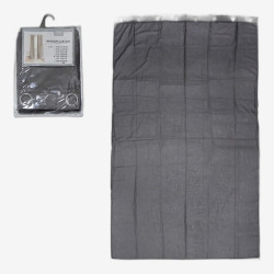 Штора на металлических люверсах 140*250см №1-697