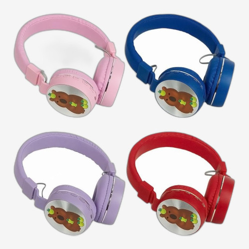 Наушники накладные  Bluetooth с мультяшным персонажем AH-706E