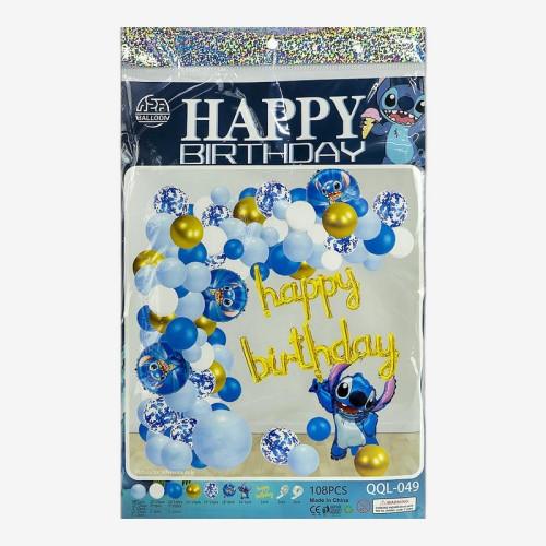 Набор воздушных шаров 108шт для создания фотозоны QQL-049/1404-13