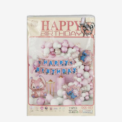 Набор воздушных шаров 116шт для создания фотозоны QQL-057/1404-14