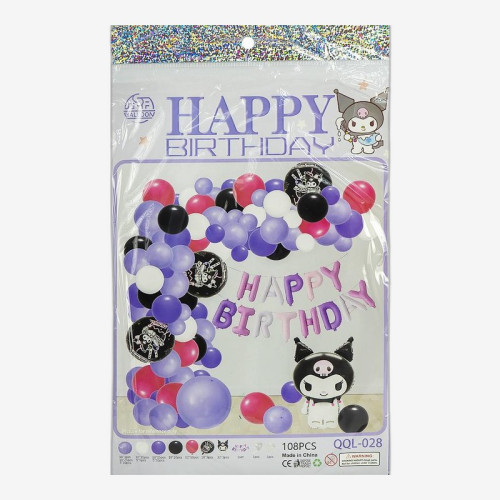 Набор воздушных шаров 108шт для создания фотозоны QQL-028/1404-21