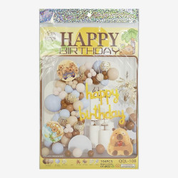 Набор воздушных шаров 104шт для создания фотозоны QQL-108/1404-25