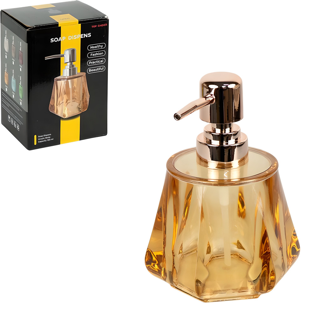 Дозатор для мила 190мл золото