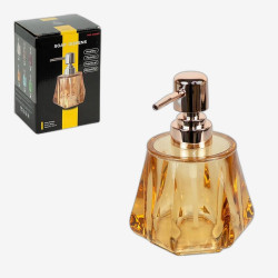 Дозатор для мыла 190мл золото RH-35