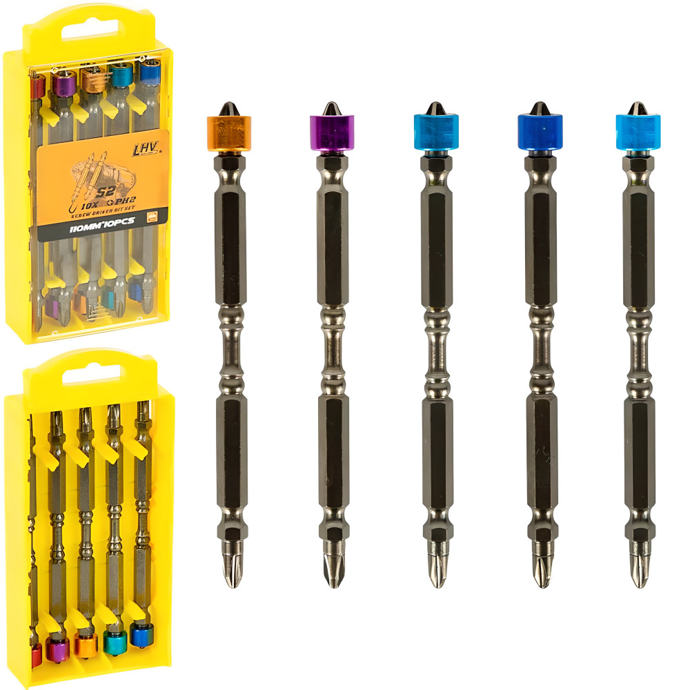 Набор бит 110 мм с торсионным эффектом 10 шт