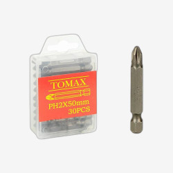 Набор двусторонних бит PH2 50 мм, 30 шт в кейсе