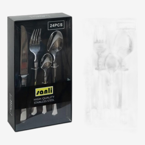 Набір столових приборів 24 предмети