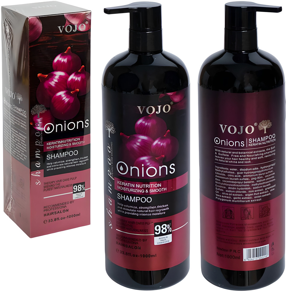 Шампунь для волосся 1000мл «ONIONS» 610-5 для домашнього догляду