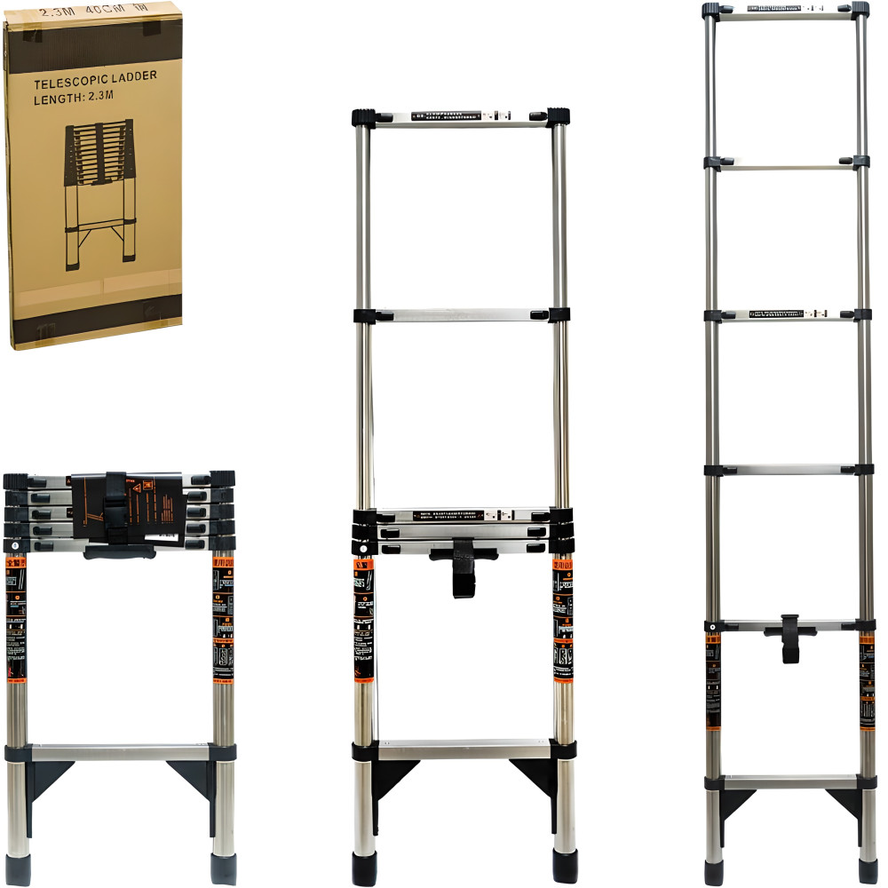Лестница телескопическая для строительных и садовых работ