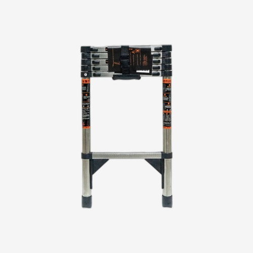 Телескопическая лестница из нержавеющей стали 2,3 м