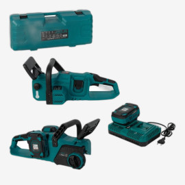 Аккумуляторная цепная пила 21V с шиной 16″, бесщеточный двигатель (ASR788)