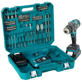 Аккумуляторная ударная дрель 13мм 21V бесщёточная, с набором аксессуаров, кейс + коробка (ASR136)