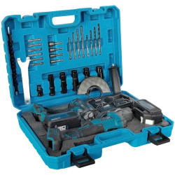 Акумуляторний набір 2-в-1: КШМ 125 мм + гайковерт 280 Нм, 21V (ASR1017)