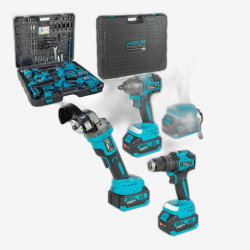 Аккумуляторный набор инструментов 6-в-1, 21V, 3000 mAh (ASR1053)