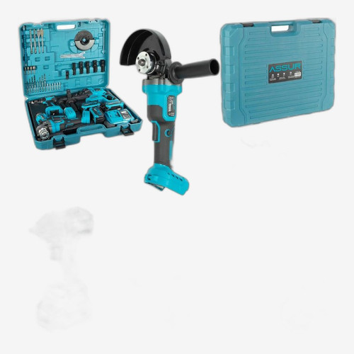 Аккумуляторный набор инструментов 4-в-1, 21V, бесщеточный, с кейсом и аксессуарами (ASR1196)