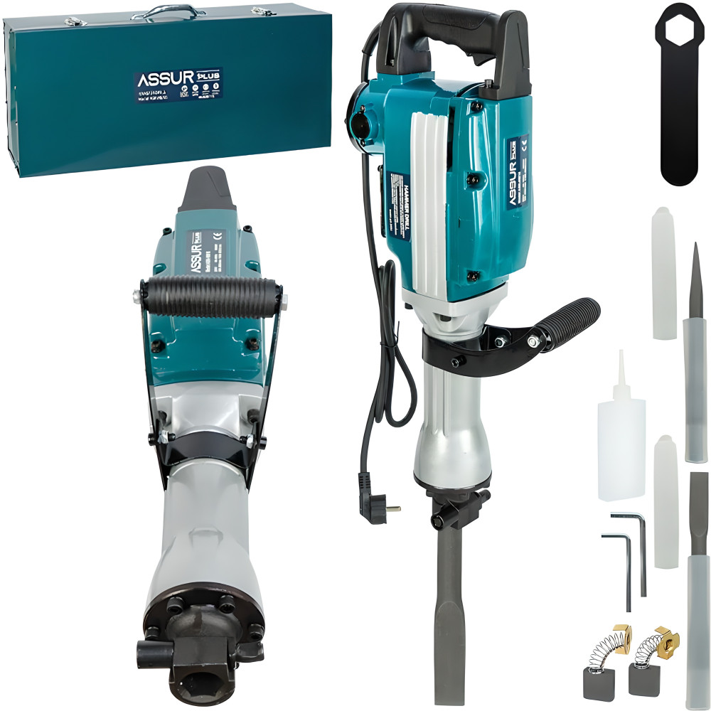 Молоток отбойный электрический 1800 Вт в кейсе