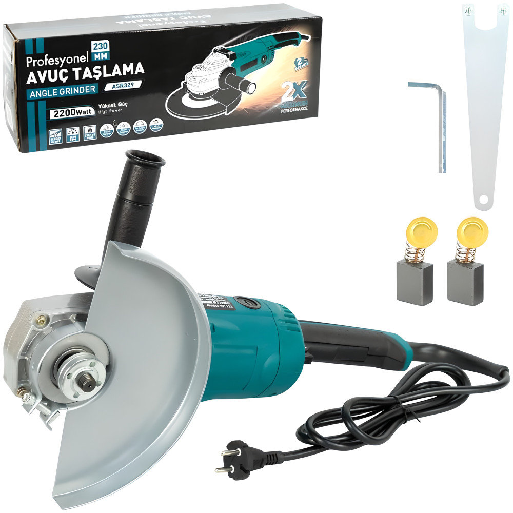 Угловая шлифовальная машина 230 мм 2200 Вт