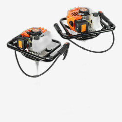 Бензобур, 58см³, шнек 100 мм (ASR741)