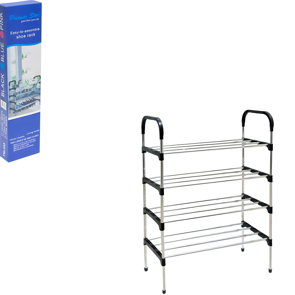 Полиця для взуття чотирирядна