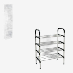Полка для обуви 4-х ярусная 54*28*87см TW333-4