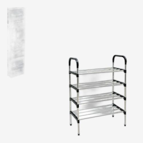 Полка для обуви 4-х ярусная 54*28*87см TW333-4