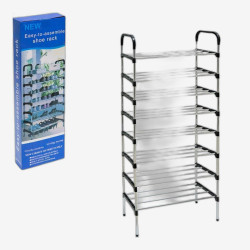 Полиця для взуття 8-ярусна 54*28*159 см TW333-8