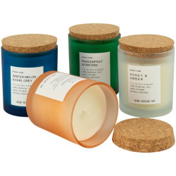 Ароматична свічка 490 г «Nordic home» у скляному стакані 10×7 см