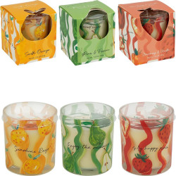 Ароматична свічка 460 г «Sunshine rayo» у скляному стакані 9×7,5 см