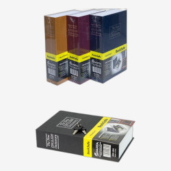 Сейф-книга для хранения с ключом 18х11,5х5,5 см малая KBS-801