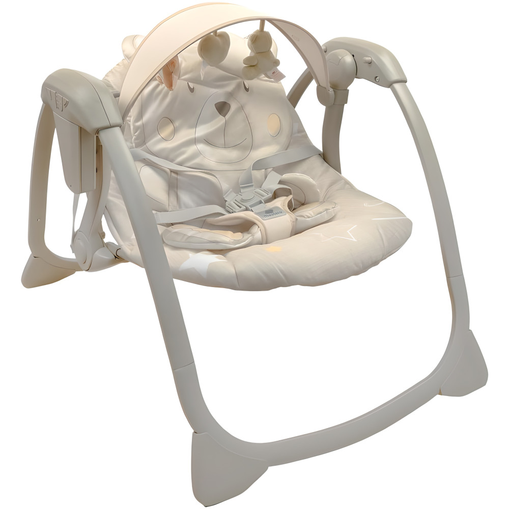 Центр укачивающий Mastela 6512 бежевый пульт 3-11 кг 5 скоростей