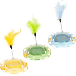 Інтерактивна іграшка для котів із кульками та пружинкою D19 см 267 г