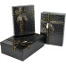 Набір подарункових коробок 3 шт BLACK