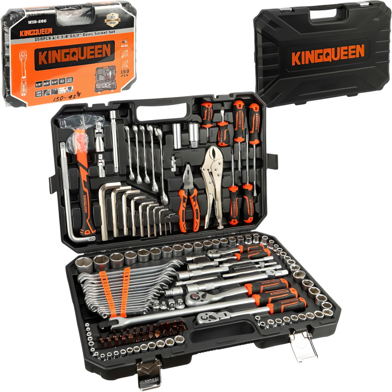 Набор инструментов 150 предметов в кейсе универсальный