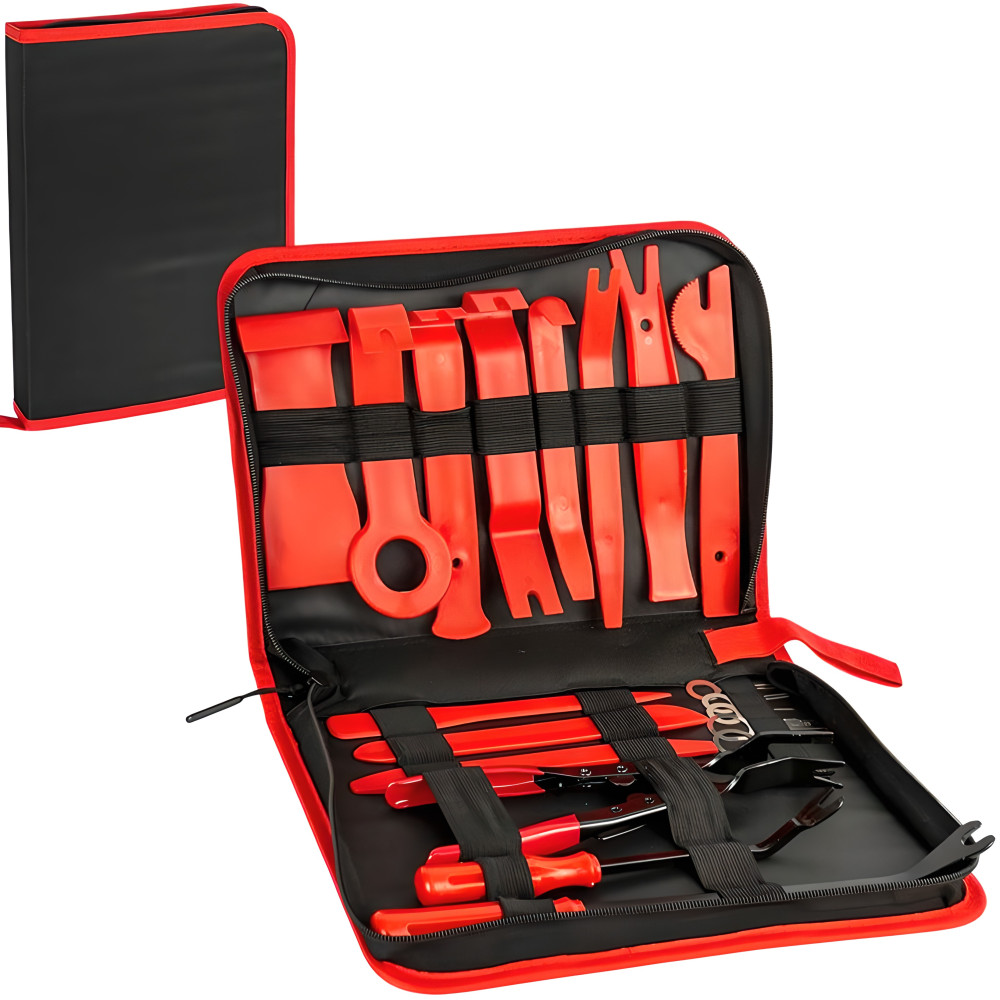 Набір інструментів 19 шт в чохлі для зняття обшивки салону