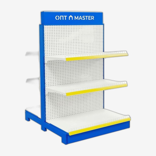 Стеллаж двухсторонний 120*100*165см на 6 полок