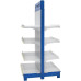 Стеллаж двухсторонний 120*100*180см на 8 полок