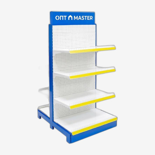 Стеллаж двухсторонний 90*100*165см на 8 полок