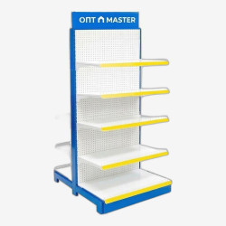 Стеллаж двухсторонний 90*100*180см на 10 полок