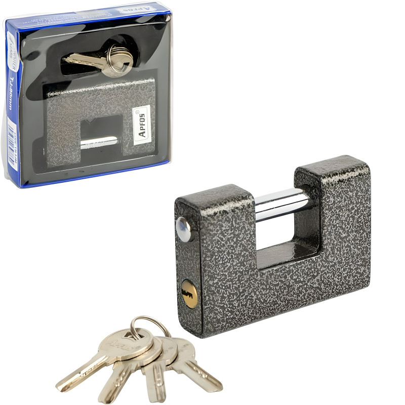 Замок навесной 90 мм полузакрытого типа