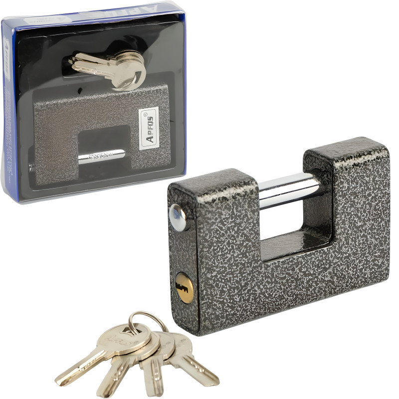 Замок навесной 100 мм полузакрытого типа