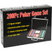 Набор для покера 200 фишек в алюминиевом кейсе