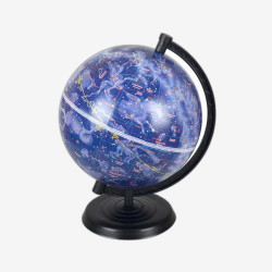 Глобус D220 мм звездное небо