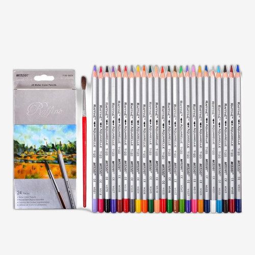 Акварельні олівці Marco Raffine, 24 кольори