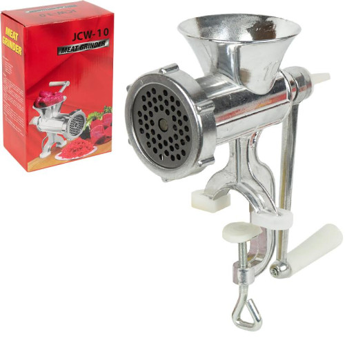 М'ясорубка ручна металева 24×15×5 см