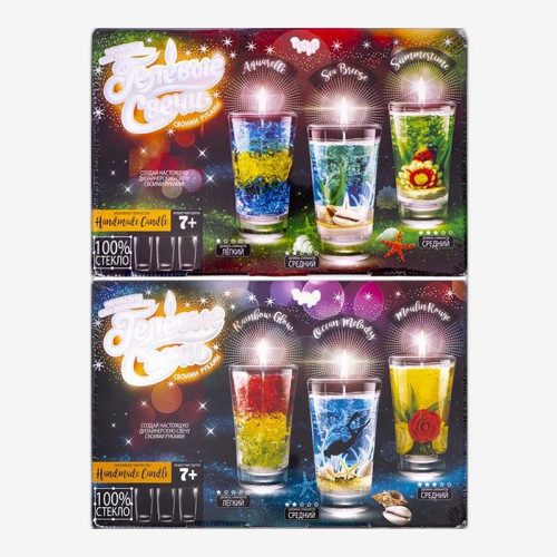 Набор гелевых свечей GS-02-01-02