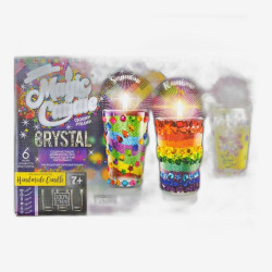 Набор парафиновые свечи с кристаллами 