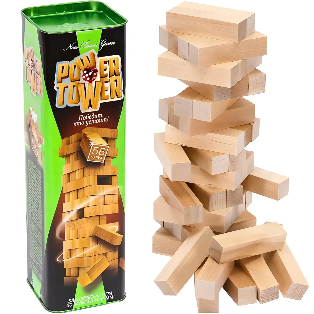 Настільна гра «POWER TOWER» для дозвілля та розвитку