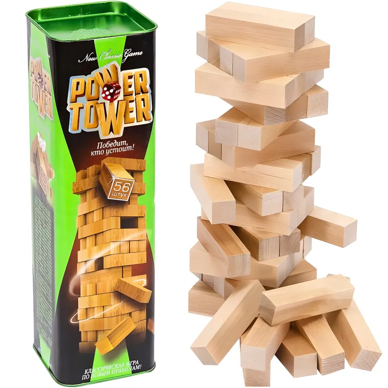 Настільна гра «POWER TOWER» для дозвілля та розвитку